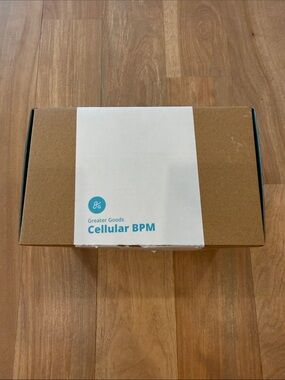 Greater Goods Cellular BPM Blood Pressure Monitor - White